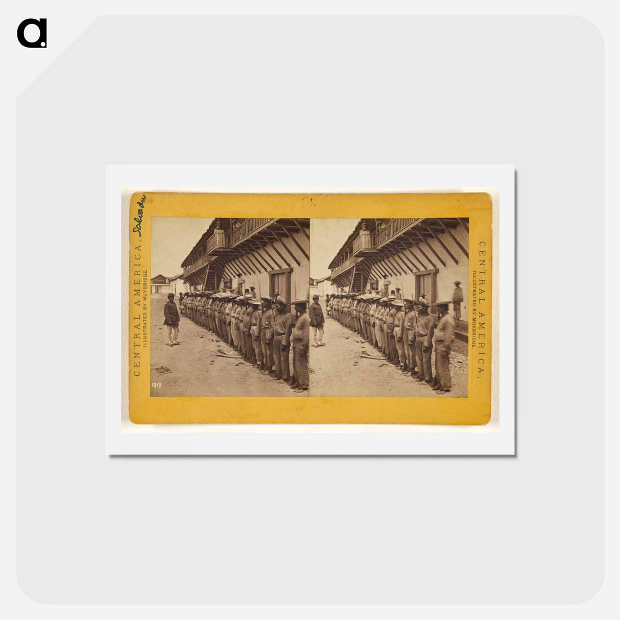 アートポストカード-La Union, Army of Salvador
 - エドワード マイブリッジ Postcard.