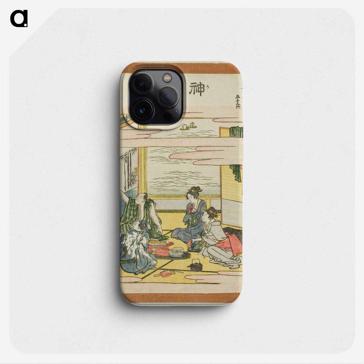 Kanagawa - 葛飾 北斎 Phone Case.