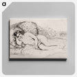 アートパネル-Nude Woman Reclining
 - クリーブランド美術館 Canvas.