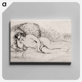 アートパネル-Nude Woman Reclining
 - クリーブランド美術館 Canvas.