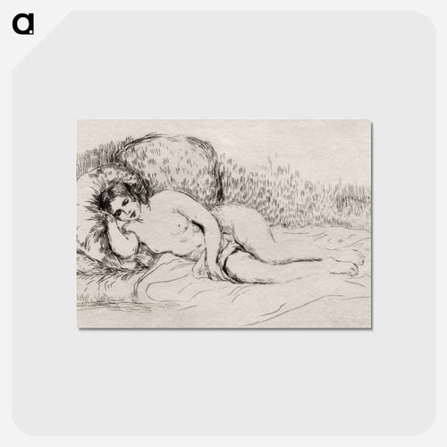 Nude Woman Reclining
 - クリーブランド美術館 Postcard.