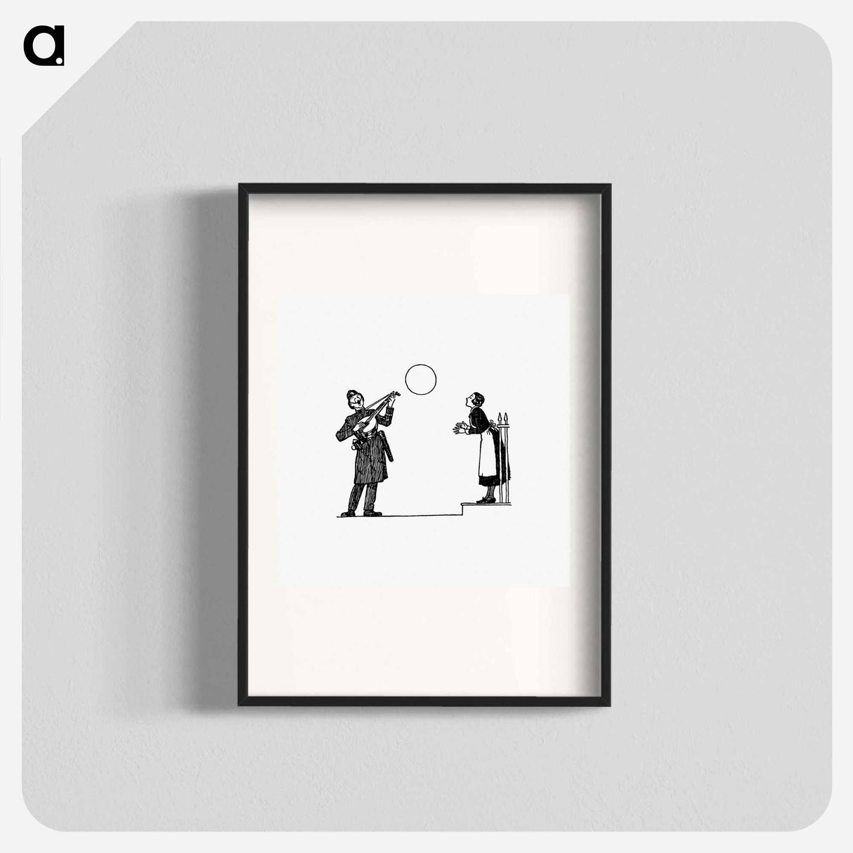 アートポスター-Policeman Singing for His Wife
 - 大英図書館 Poster.