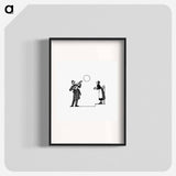 アートポスター-Policeman Singing for His Wife
 - 大英図書館 Poster.