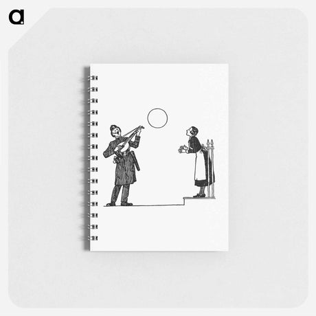 アートメモ帳-Policeman Singing for His Wife
 - 大英図書館 Memo.