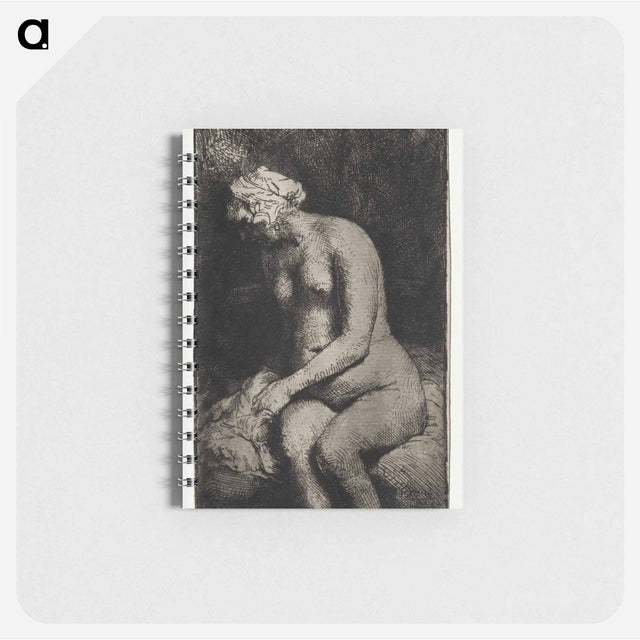 アートメモ帳-Woman Bathing Her Feet in a Brook
 - クリーブランド美術館 Memo.