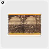 アートポストカード-Moonlight Effect, from Rincon Point
 - エドワード マイブリッジ Postcard.