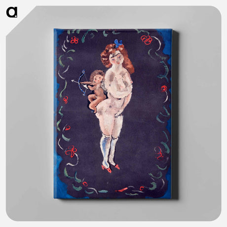 アートパネル-Nude and Cupid
 - バーンズ・コレクション Canvas.