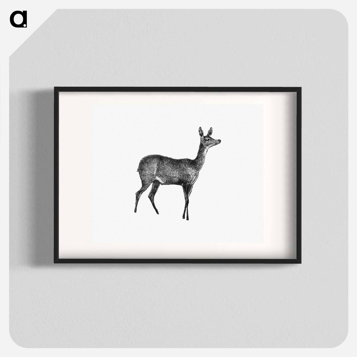 アートポスター-Doe Deer, From Great African Travellers
 - 大英図書館 Poster.