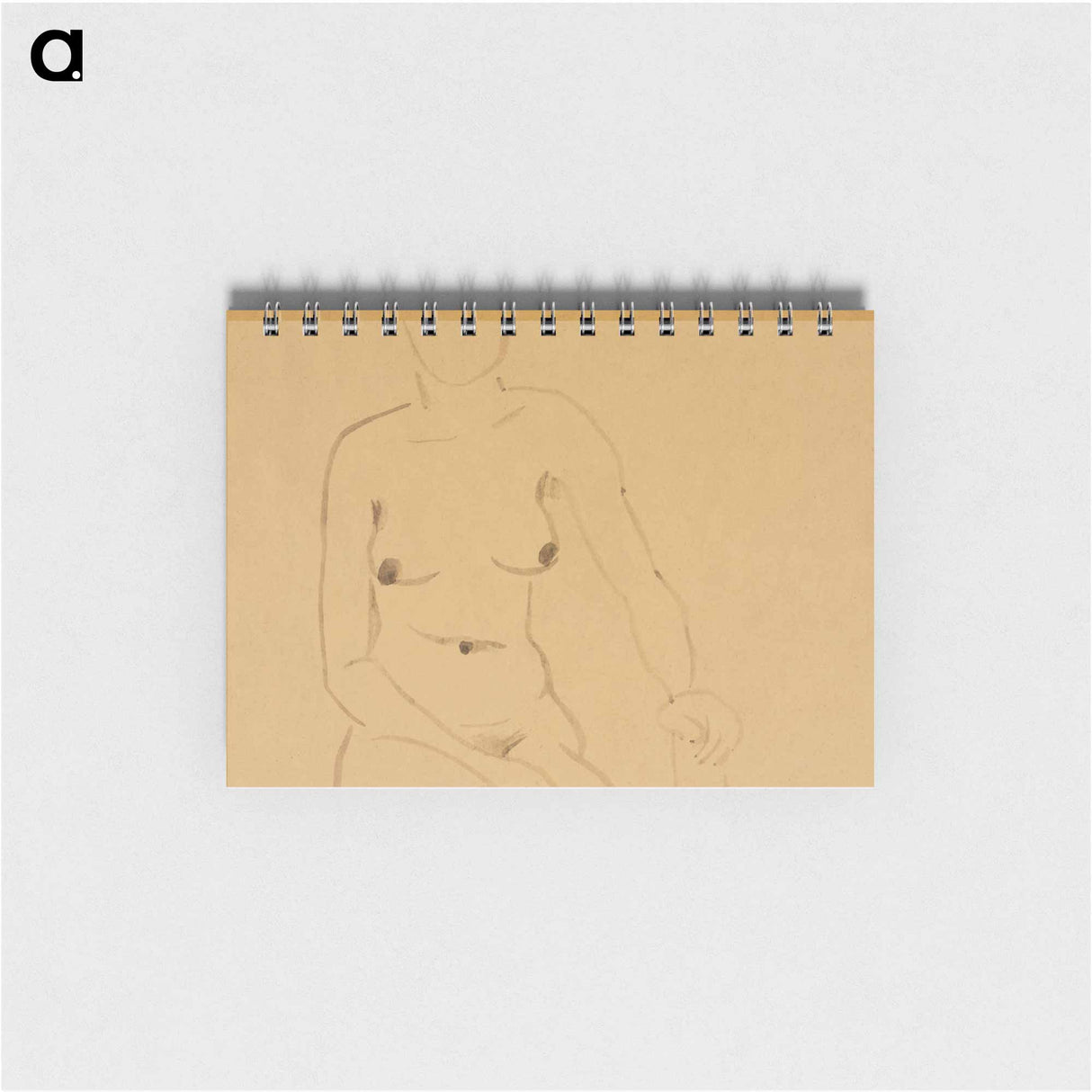 アートメモ帳-Torso of a Nude Woman
 - クリーブランド美術館 Memo.