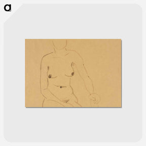 アートポストカード-Torso of a Nude Woman
 - クリーブランド美術館 Postcard.