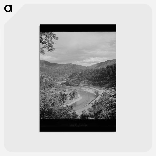 アートポストカード-Sacramento River, Shasta County
 - ラッセル リー Postcard.