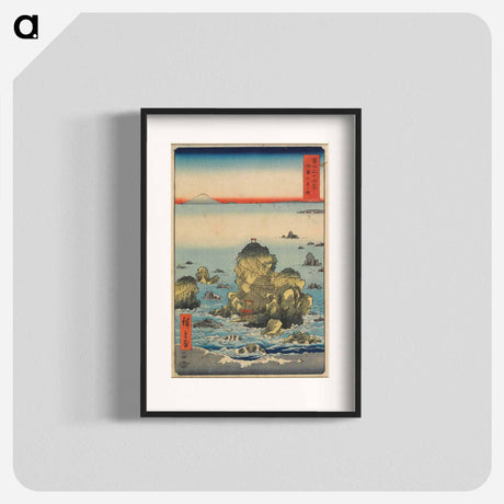 アートポスター-Futamigaura in Ise Province
 - 歌川 広重 Poster.