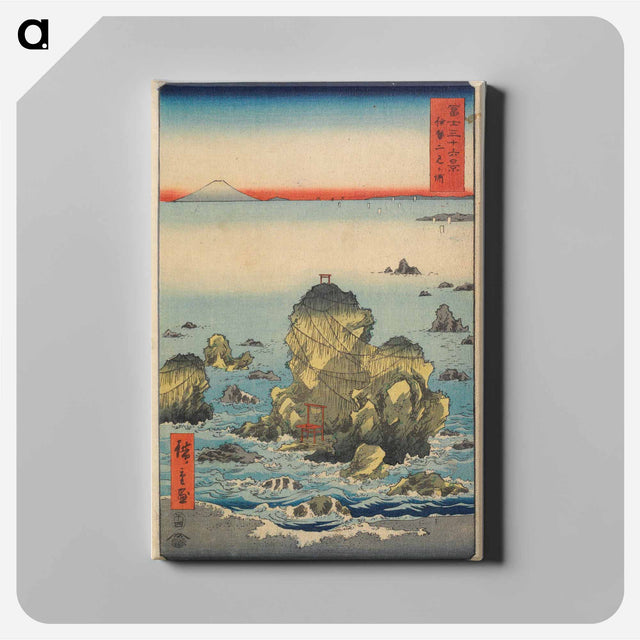 アートパネル-Futamigaura in Ise Province
 - 歌川 広重 Canvas.