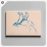 アートパネル-Jockey on Horse
 - バーンズ・コレクション Canvas.