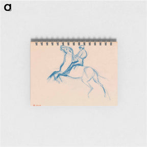 アートメモ帳-Jockey on Horse
 - バーンズ・コレクション Memo.
