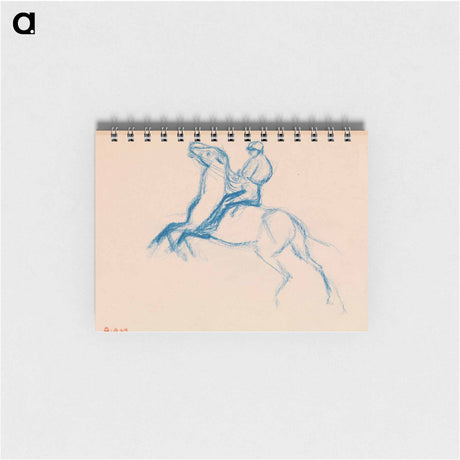 アートメモ帳-Jockey on Horse
 - バーンズ・コレクション Memo.