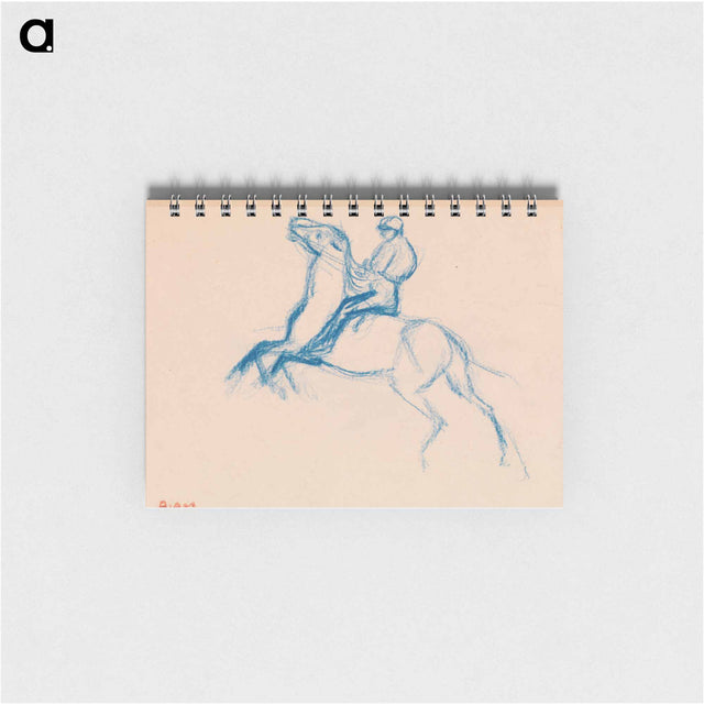 アートメモ帳-Jockey on Horse
 - バーンズ・コレクション Memo.