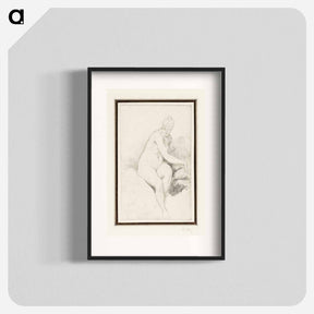 アートポスター-Seated Nude
 - クリーブランド美術館 Poster.
