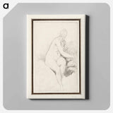 アートパネル-Seated Nude
 - クリーブランド美術館 Canvas.