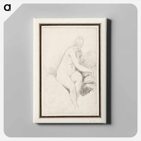 アートパネル-Seated Nude
 - クリーブランド美術館 Canvas.