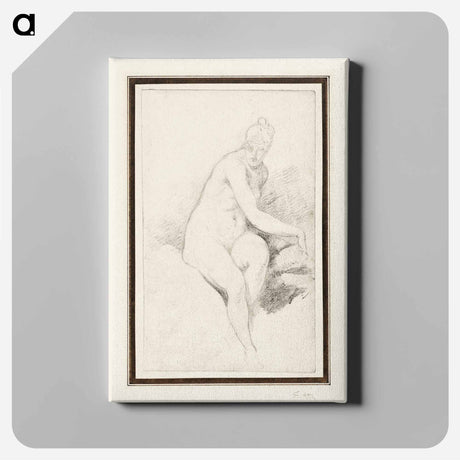 アートパネル-Seated Nude
 - クリーブランド美術館 Canvas.
