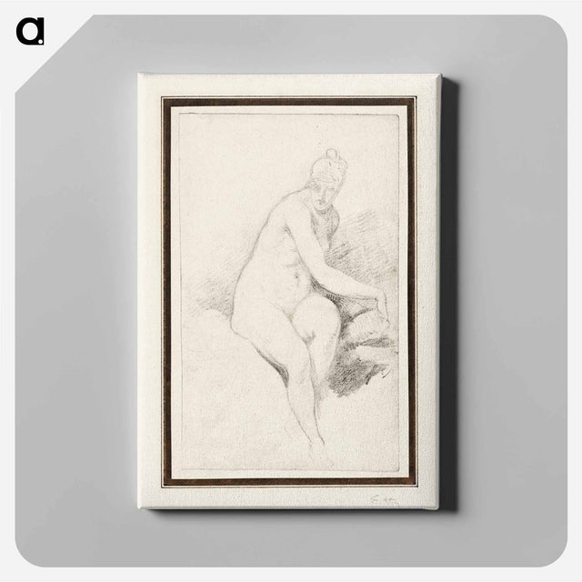 アートパネル-Seated Nude
 - クリーブランド美術館 Canvas.