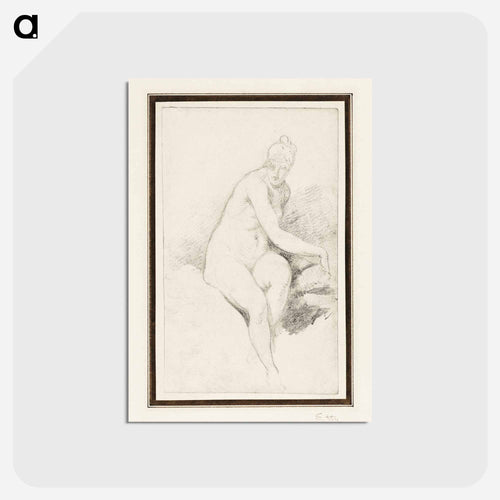 Seated Nude
 - クリーブランド美術館 Postcard.