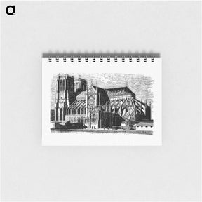 アートメモ帳-Notre-Dame Building Structure from Paris-Neuf, Or Dream And Reality
 - 大英図書館 Memo.