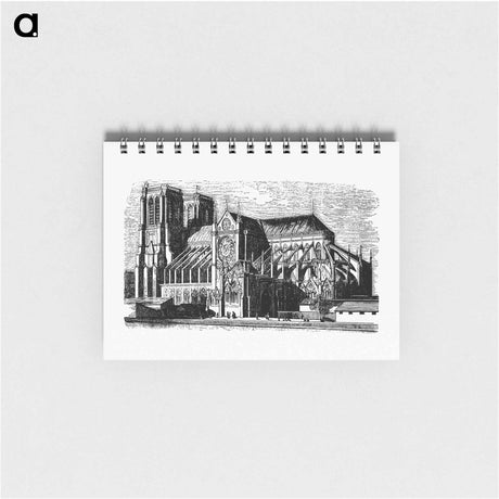 アートメモ帳-Notre-Dame Building Structure from Paris-Neuf, Or Dream And Reality
 - 大英図書館 Memo.