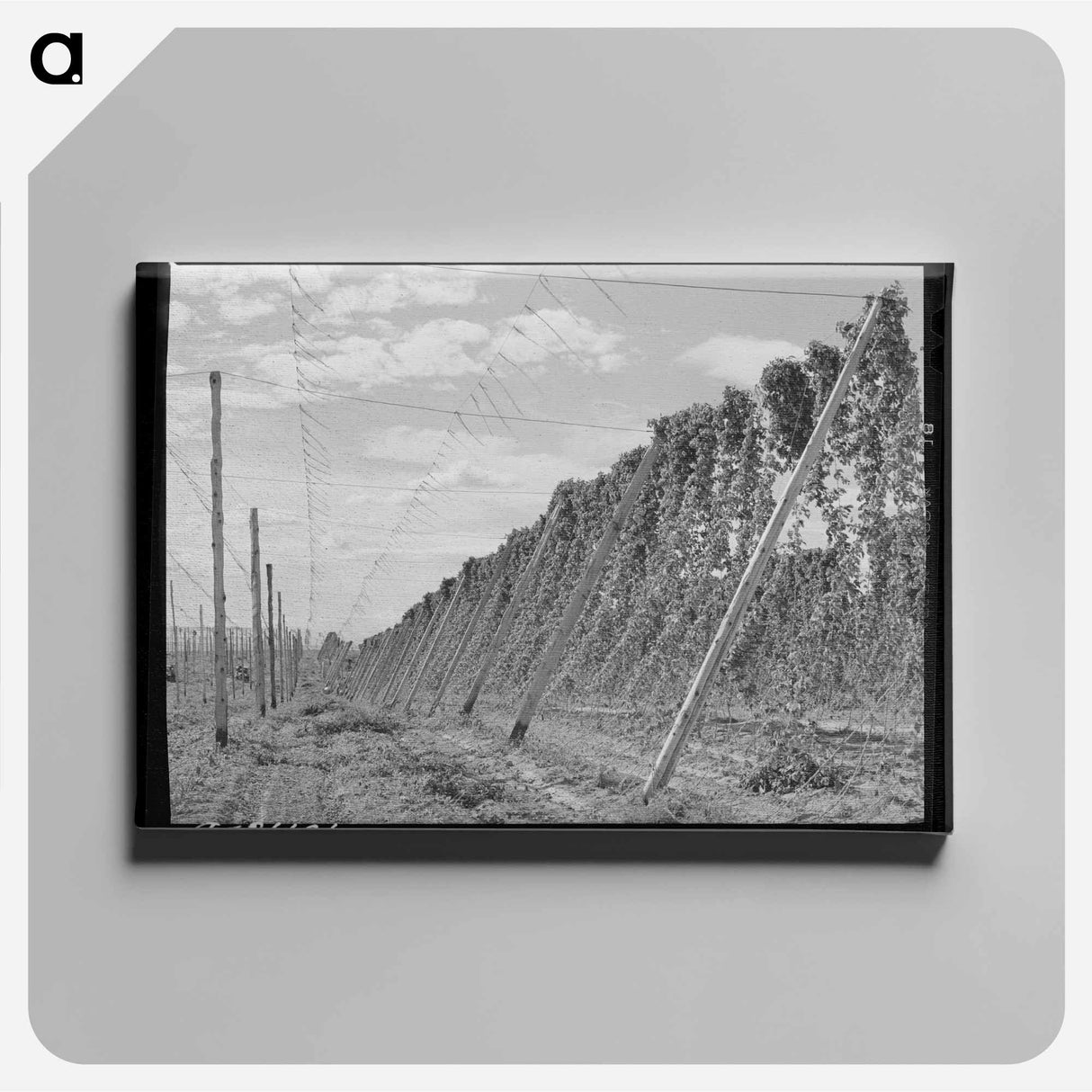 アートパネル-Homesteader Returning Home
 - ラッセル リー Canvas.
