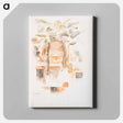 アートパネル-Bermuda: Houses Seen Through Trees
 - バーンズ・コレクション Canvas.