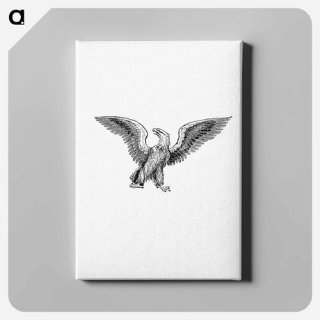 アートパネル-Eagle from Philadelphia
 - 大英図書館 Canvas.