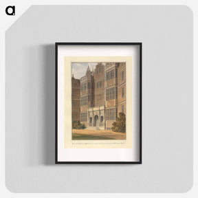 アートポスター-Principal Entrance of Westwood house, Worcestershire; the Seat of Sir John Packington Bart.
 - イェール大学アートギャラリー Poster.