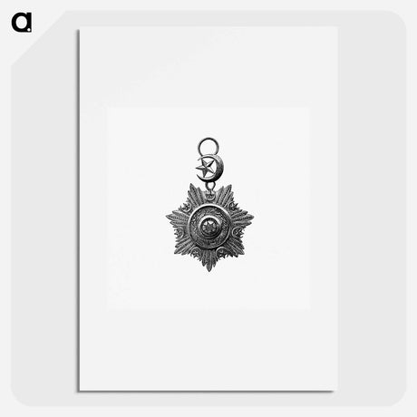アートポスター-Decoration for Military General
 - 大英図書館 Poster.