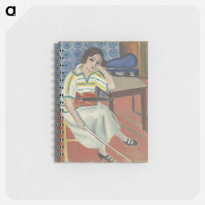 アートメモ帳-Woman with violin - アンリ マティス Memo.