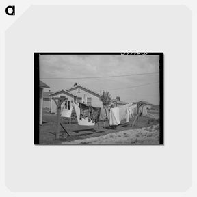 アートポストカード-Farm Security Laundry
 - ラッセル リー Postcard.