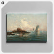 アートパネル-Calm Morning, Scituate
 - ボストン公共図書館 Canvas.