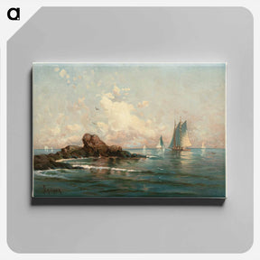 アートパネル-Calm Morning, Scituate
 - ボストン公共図書館 Canvas.