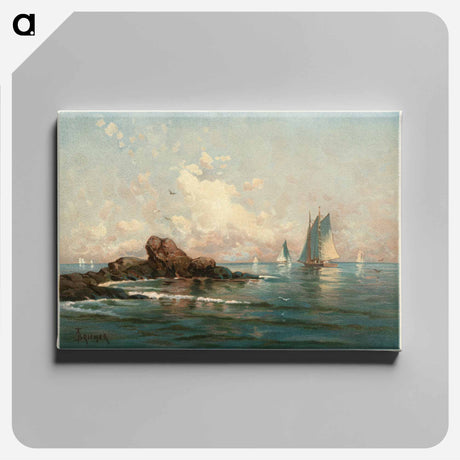 アートパネル-Calm Morning, Scituate
 - ボストン公共図書館 Canvas.