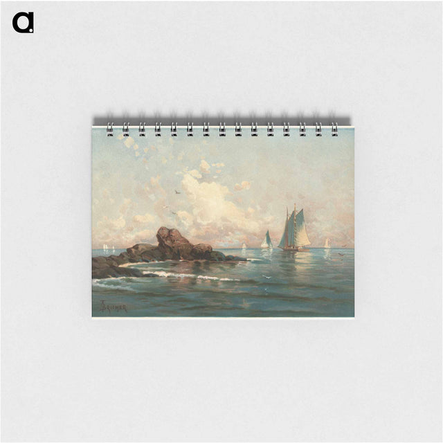 アートメモ帳-Calm Morning, Scituate
 - ボストン公共図書館 Memo.