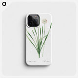 Blue chives illustration - Pierre Joseph Redouté Phone Case.