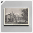 アートパネル-View in Cuper's Gardens, Lambeth
 - イェール大学アートギャラリー Canvas.