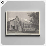 アートパネル-View in Cuper's Gardens, Lambeth
 - イェール大学アートギャラリー Canvas.