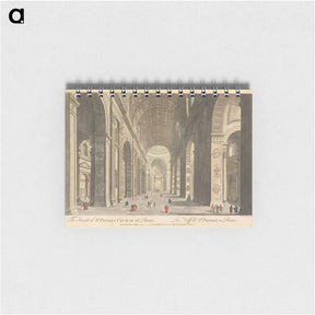 アートメモ帳-The Inside of St. Peters Church at Rome
 - イェール大学アートギャラリー Memo.