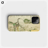 Mimeguri - Katsushika Hokusai Phone Case.