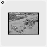 アートポストカード-Mays Avenue Camp
 - ラッセル リー Postcard.