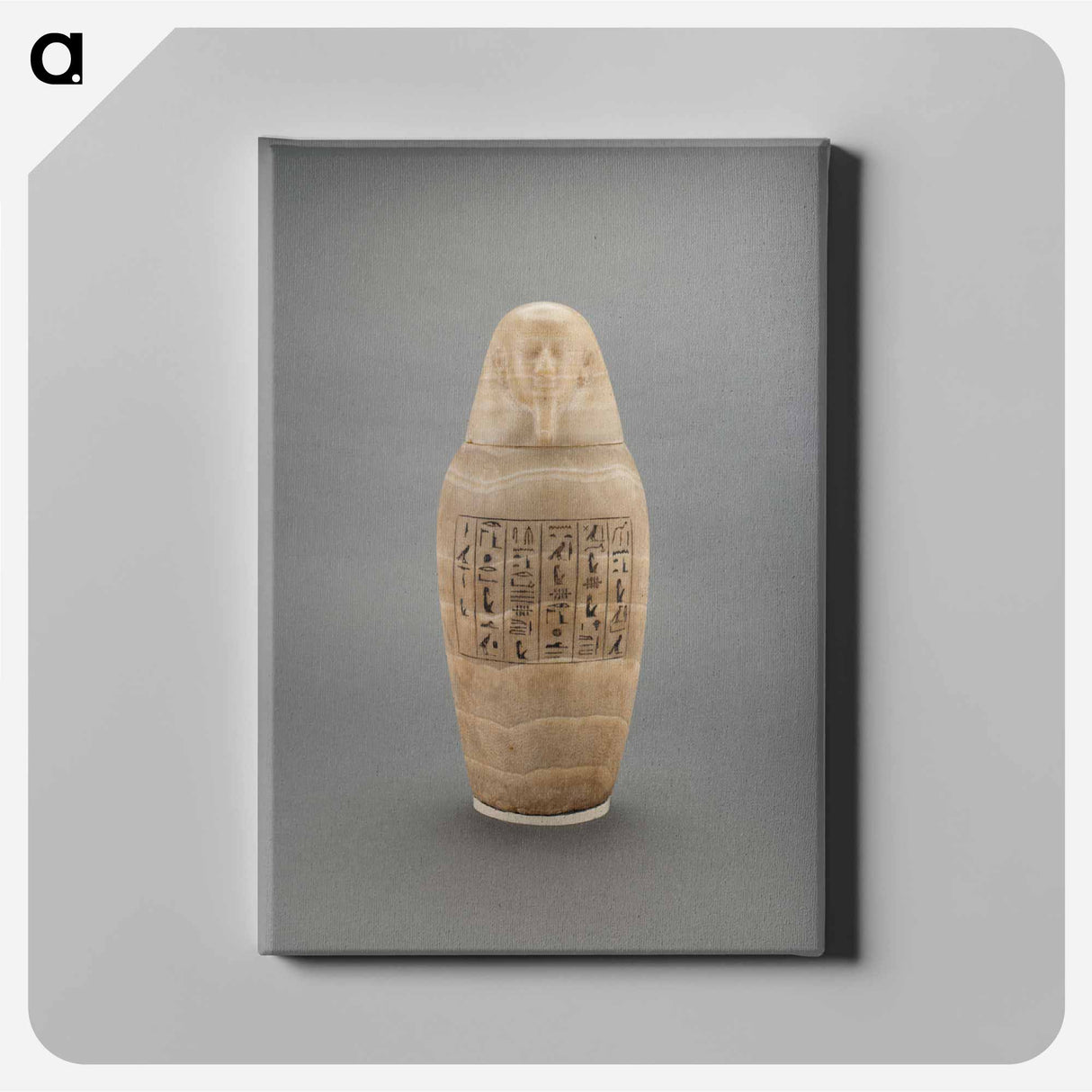 アートパネル-Canopic Jars for Khera
 - セントルイス美術館 Canvas.