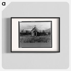 アートポスター-Abandoned church in cut-over area - ドロテア ラング Poster.