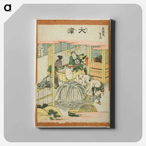 アートパネル-Otsu - 葛飾 北斎 Canvas.