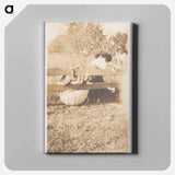 アートパネル-Two Women Falling off Fence
 - セントルイス美術館 Canvas.